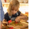Zie dia Le Petit Chef Kinderset Keukenmes en Vingerbeschermer 2 dlg