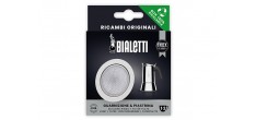 New Venus Gummiring + Filter 1-2 Kops Italiaansekoffiezetter