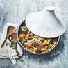 Zie dia Delight Tajine Keramische 33 cm 4 L Wit