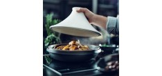 Delight Tajine en Céramique 33 cm 4 L Blanc 