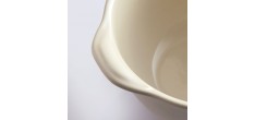 Bol à Soupe Gratinée 14 cm Argile Blanc Cassé