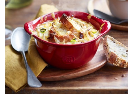 Bol à Soupe Gratinée 14 cm Rouge Grand Cru