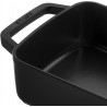 Zie dia Rechthoekige Ovenschaal 30x20 cm Zwart 3,15 l