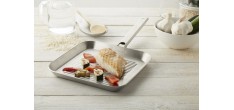 Specialties 3 Poêle Grill Inox Carré 24x24 cm