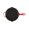 Voir la slide Poêle en Fonte Skillet Rond 26 cm Rouge Cerise