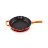 Voir la slide Poêle en Fonte Skillet Rond 26 cm Orange Volcanique