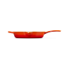 Zie dia Koekenpan Ronde Gietijzeren 26 cm Vulkanisch Oranje