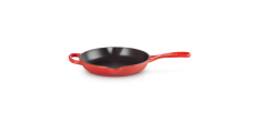 Poêle en Fonte Skillet Rond 20 cm Rouge Cerise