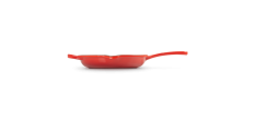 Koekenpan Ronde Gietijzeren 20 cm Kersenrood