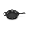 Voir la slide Poêle en Fonte Skillet Rond 26 cm Noir Mat