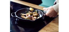 Ronde Skillet 26 cm Mat Zwart