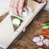 Zie dia Premium Japanse Mandoline Snijder 64 mm