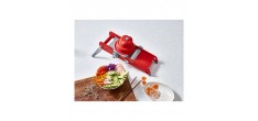 Swing Plus Rood Keukenmandoline Recht Mes, Julienne 4 en 10 mm