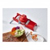 Voir la slide Swing Plus Rouge Mandoline de Cuisine Lame Droite, Julienne 4 et 10 mm