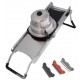Revolution Mandoline de Cuisine Inox Lame Droite, Julienne 2, 4 et 10 mm