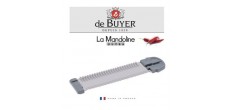 Revolution Mandoline de Cuisine Inox Lame Droite, Julienne 2, 4 et 10