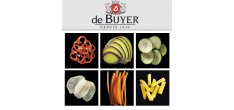 Revolution Mandoline de Cuisine Inox Lame Droite, Julienne 2, 4 et 10