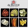 Voir la slide Revolution Mandoline de Cuisine Inox Lame Droite, Julienne 2, 4 et 10