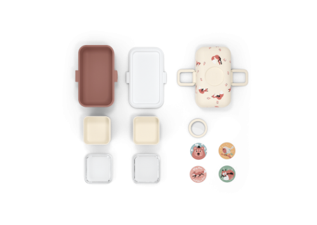 Tresor Bento LunchBox Kids Cannelle Fox 800 ml