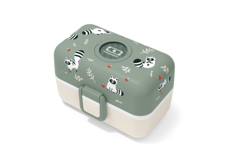 Tresor Bento LunchBox Kids Raccoon Green 800 ml