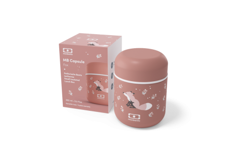 Boîte Bento LunchBox Isotherme Kids Cannelle Fox 280 ml