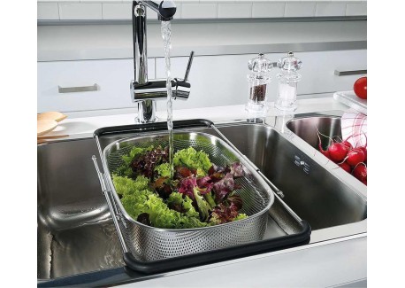 Passoire Inox Microperforée XL Extensible