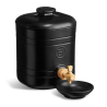 Zie dia Azijnmaker Keramiek Mat Zwart Truffel 2,5 l