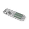 Voir la slide Slim Box Trio Couverts à Emporter Vert Naturel