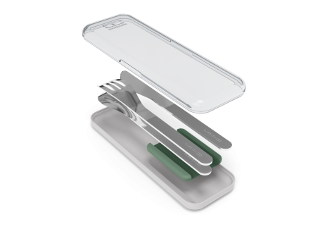 Slim Box Bestek Natural Groen 3 stk