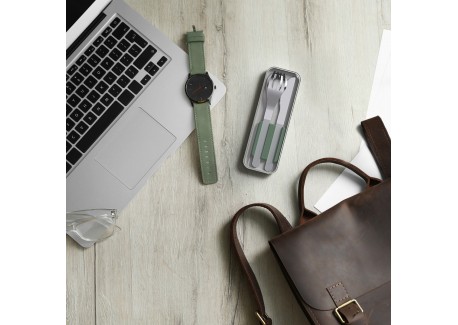 Slim Box Bestek Natural Groen 3 stk