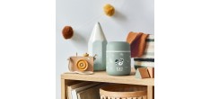 Boîte Bento LunchBox Isotherme Kids Raccoon Green 280 ml