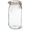 Zie dia Super Glazen Pot 3 L