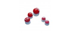 Zoete Eetbare Decoraties Rode Champignons 30g