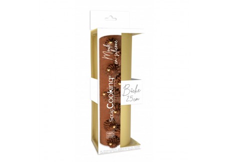 Moule Bûche en Silicone 25 cm 