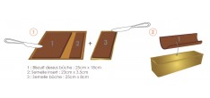 Siliconen Buchevorm 25 cm