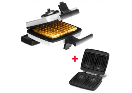 Wafelijzer WA 102A Grijs LSDC Pakket Croque Monsieur
