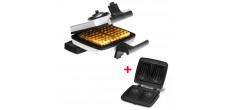 Gaufrier WA 102A Gris Pack LSDC Croque Monsieur