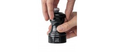 Bistro Pepermolen 10 cm Laqué Zwart