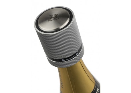 Line Champagne Stopper Aluminium
