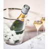 Zie dia Line Champagne Stopper Aluminium
