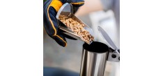 Leren anti-hitte ovenhandschoenen 2 st