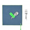 Zie dia Picknickaccessoireset Bestek + microvezelhanddoek