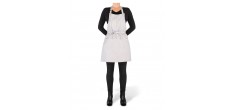 5 Pocket Aprons Tablier Coton Bio Goldfish White