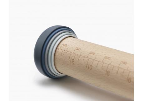Precision Pin Verstelbare Deegrol Blauw