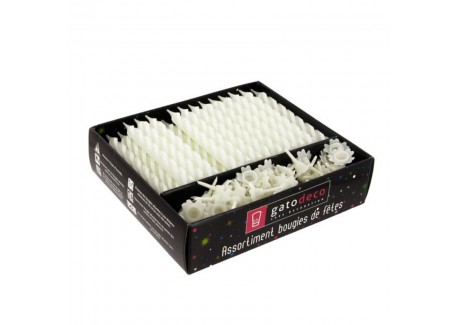 Bougies Gâteau Anniversaire 70 pcs
