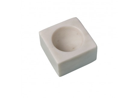Coquetier pour Oeuf à la Coque Marbre Blanc