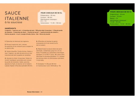 Bocaux Faits Maison