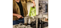 Chop 2 Pot Plus Snijplank Large Groen