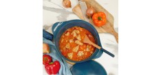 Incroyable Cocotte Anti-Adhésive 28 cm Bleu Myrtille 7 l