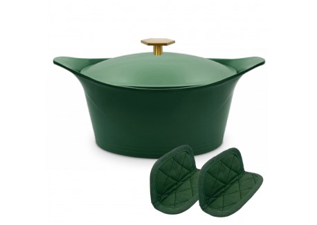 Incroyable Antikleef Braadpan 28 cm Groen Varen 7 l